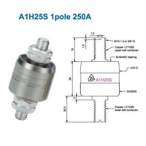 اسلیپ رینگ (روتاری کانکتور) Asiantool مدل A1H25S